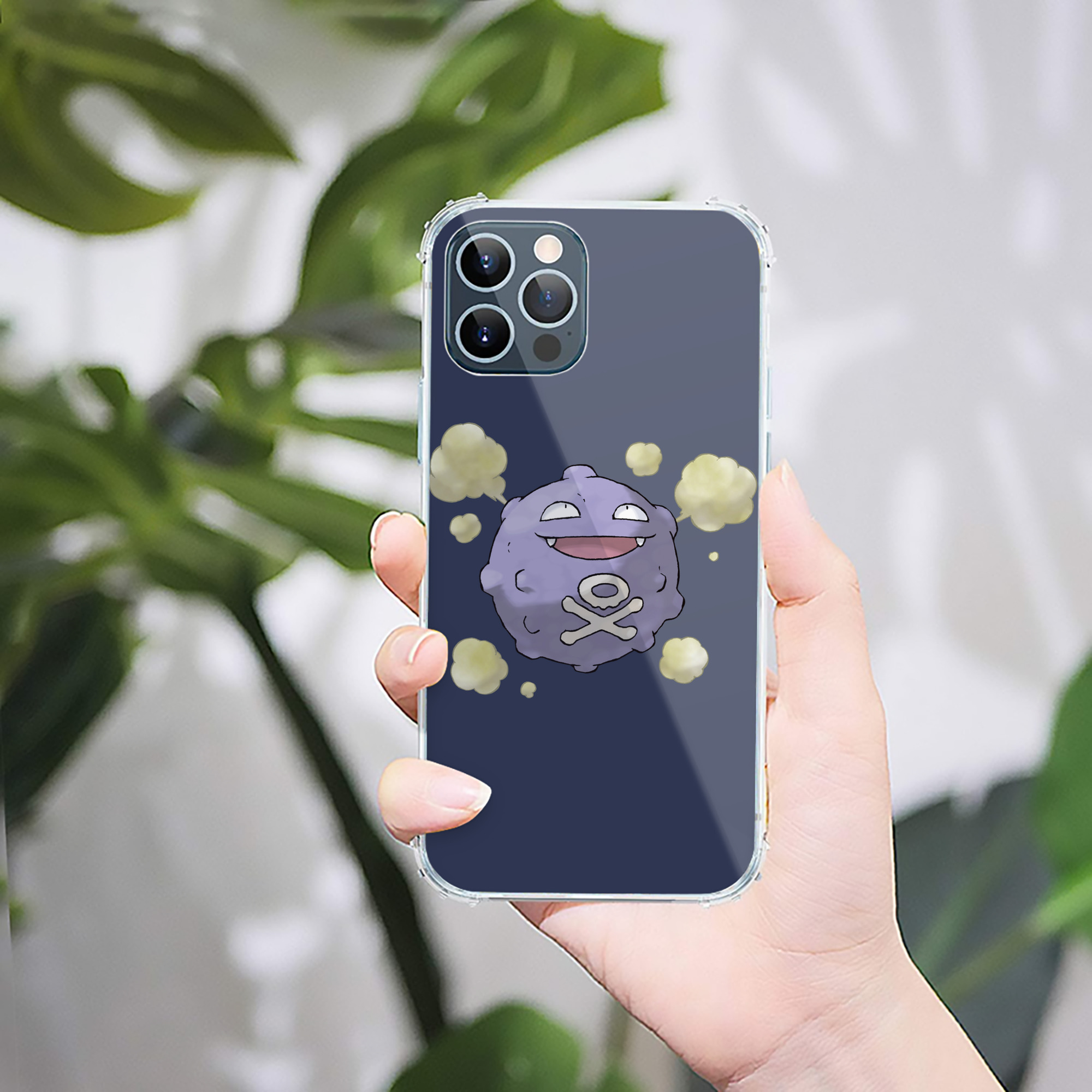 （画像用） ポケットモンスター Pokémon 【iPhone 12シリーズ対応】透明スマホケース（クリアソフトケース）